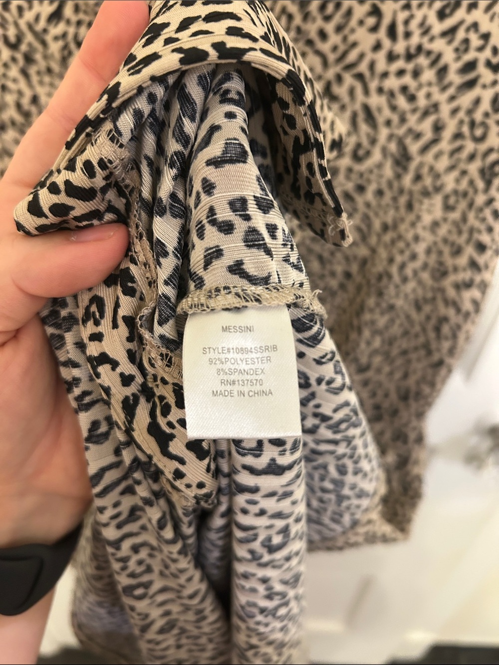 🛍 2/$18 Super Cute Trendy Leopard Print Midi Dress - Picture 3 of 4